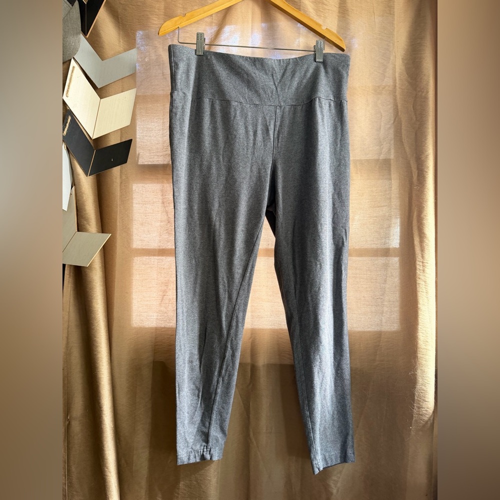 Terra & Sky Gray Leggings | Plus Size 2X (20W–22W)